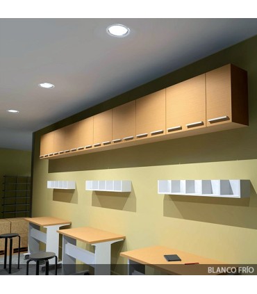 Downlight de LEDs ECOLINE 230mm 30W 2400Lm 30.000H