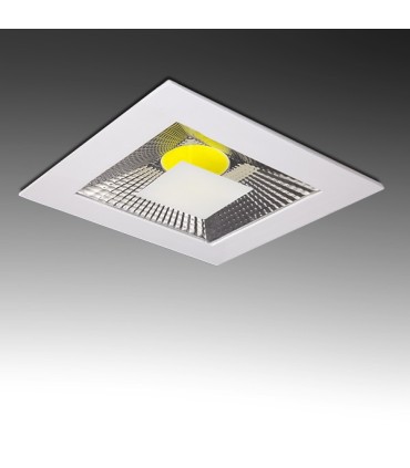 Downlight de LEDs Cuadrado COB 10W 800Lm 30.000H