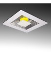 Downlight de LEDs Cuadrado COB 10W 800Lm 30.000H