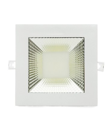 Downlight de LEDs Cuadrado COB 10W 800Lm 30.000H