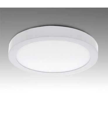 Plafón de Techo de LEDs Circular de Superficie Ø169mm 12W 930Lm 30.000H