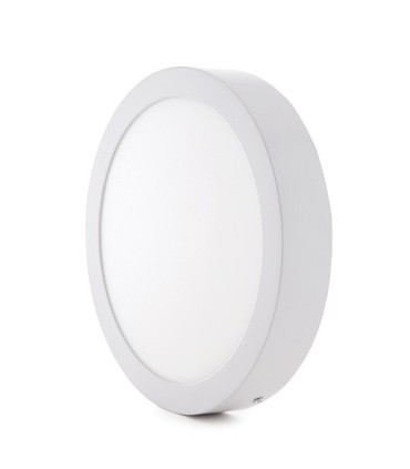 Plafón de Techo de LEDs Circular de Superficie Ø169mm 12W 930Lm 30.000H
