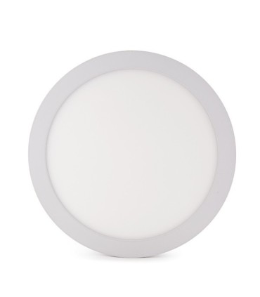 Plafón de Techo de LEDs Circular de Superficie Ø225mm 18W 1190Lm 30.000H
