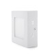 Plafón de Techo de LEDs Cuadrado de Superficie 120mm 6W 470Lm 30.000H