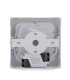 Plafón de Techo de LEDs Cuadrado de Superficie 120mm 6W 470Lm 30.000H