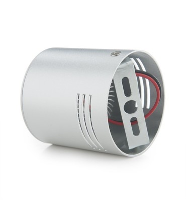 Foco Downlight de Superficie de LEDs Aluminio 3W 300Lm 30.000H