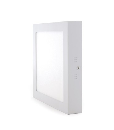 Plafón de Techo de LEDs Cuadrado de Superficie 225mm 18W 932Lm 30.000H