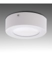 Plafón de Techo de LEDs Circular de Superficie Ø120mm 6W 470Lm 30.000H