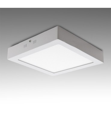 Plafón de Techo de LEDs Cuadrado de Superficie 174mm 12W 800Lm 30.000H