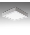 Plafón de Techo de LEDs Cuadrado de Superficie 174mm 12W 800Lm 30.000H