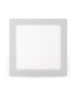 Plafón de Techo de LEDs Cuadrado de Superficie 174mm 12W 800Lm 30.000H