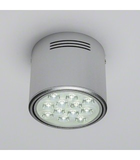 Foco Downlight de Superficie de LEDs Aluminio 12W 1200Lm 30.000H