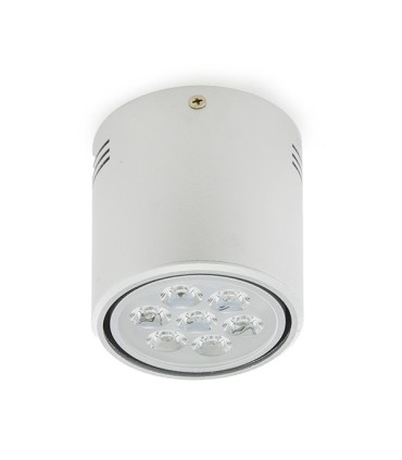 Foco Downlight de Superficie de LEDs Aluminio 7W 700Lm 30.000H