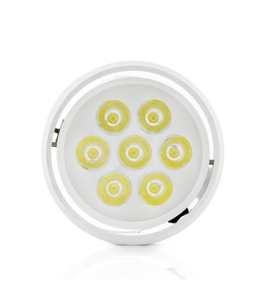 Foco Downlight de Superficie de LEDs Aluminio 7W 700Lm 30.000H