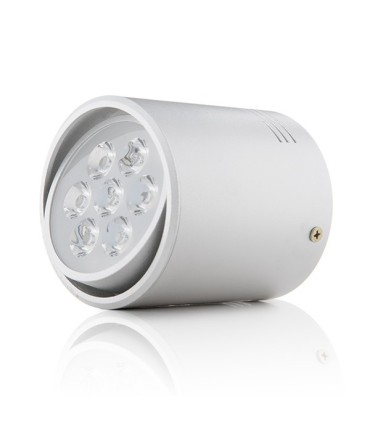 Foco Downlight de Superficie de LEDs Aluminio 7W 700Lm 30.000H