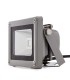 Foco Proyector de LEDs para Exterior BRICO 10W 850lm 30.000H Azul