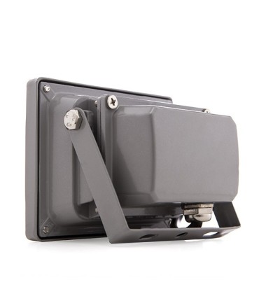 Foco Proyector de LEDs para Exterior BRICO 10W 850lm 30.000H Azul