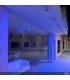 Foco Proyector de LEDs para Exterior BRICO 10W 850lm 30.000H Azul