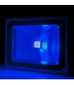 Foco Proyector de LEDs para Exterior BRICO 50W 4250Lm 30.000H Azul