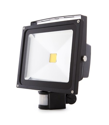 Proyector de LEDs para Exterior con Detector Movimiento 30W 2700Lm 30.000H