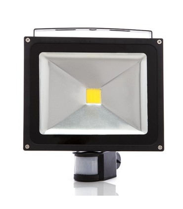 Proyector de LEDs para Exterior con Detector Movimiento 30W 2700Lm 30.000H