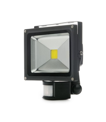 Proyector de LEDs para Exterior con Detector Movimiento 20W 1800Lm 30.000H