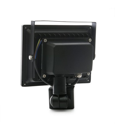 Proyector de LEDs para Exterior con Detector Movimiento 20W 1800Lm 30.000H