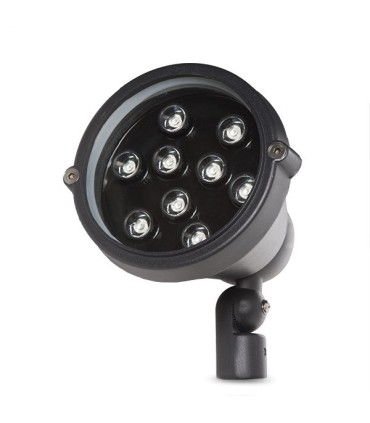 Foco de LEDs Exterior con Pincho IP65 9W 880Lm 30.000H
