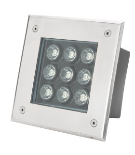 Foco de LEDs IP67 para Empotrar 9W 855Lm 30.000H
