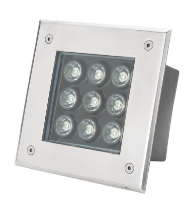 Foco de LEDs IP67 para Empotrar 9W 855Lm 30.000H