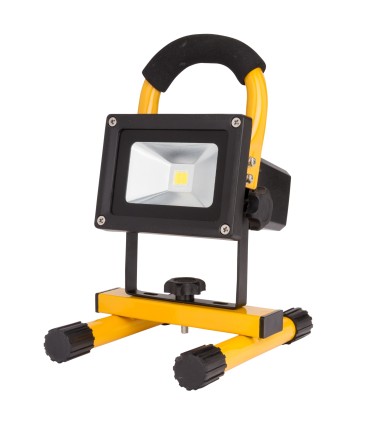 Proyector de LEDs para Exterior con Batería Recargable 10W 1000Lm 30.000H