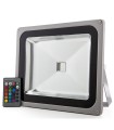 Foco Proyector de LEDs para Exterior 50W RGB con Mando Distancia