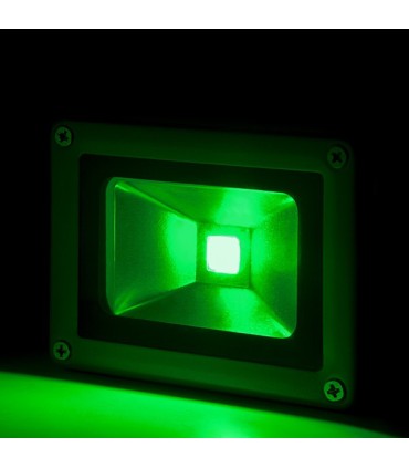 Foco Proyector de LEDs para Exterior 10W RGB con Mando Distancia