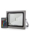 Foco Proyector de LEDs para Exterior 20W RGB con Mando Distancia
