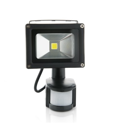 Proyector de LEDs para Exterior con Detector Movimiento 10W 850Lm 30.000H