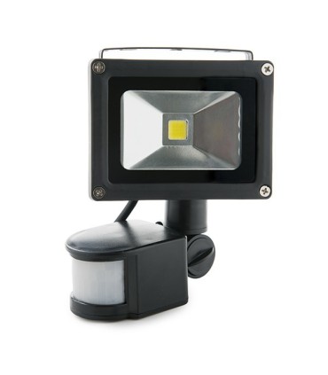 Proyector de LEDs para Exterior con Detector Movimiento 10W 850Lm 30.000H