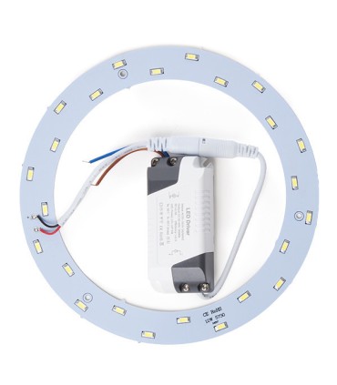 Aro de LEDs para sustituir a Fluorescentes Circulares 12W 1020Lm 30.000H
