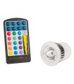 Bombilla de LEDs RGB 5W GU10 con Mando a Distancia