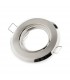 Aro Downlight Basculante Circular Acero  92mm