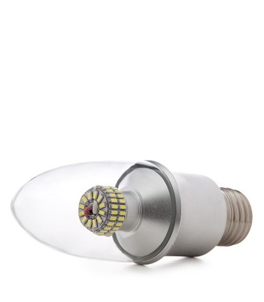 Bombilla de LEDs Vela 320Ø E27 6W 550Lm 30.000H