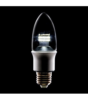Bombilla de LEDs Vela 320Ø E27 6W 550Lm 30.000H