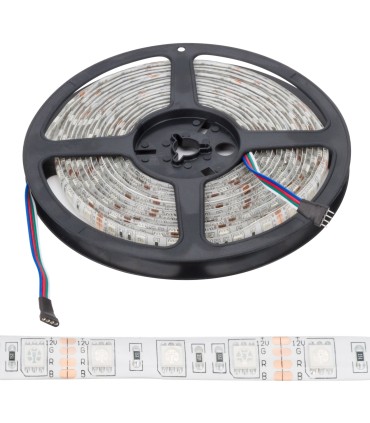Tira de 300 LEDs SMD 5050 5M RGB IP65 Exterior