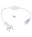 Enchufe Conector IP65 para Tira de LEDs 220VAC SMD5050