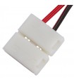 Conector para Tira de LEDs 12/24VDC SMD5050/5630 2 Vías Simple