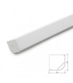 Perfíl de Aluminio para Tira de LEDs - Difusor Opal - Tira de 2 Metros