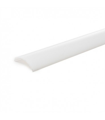 Perfíl de Aluminio para Tira de LEDs - Difusor Transparente - Tira de 2 Metros