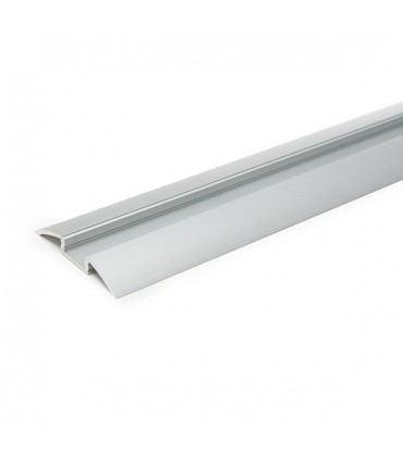 Perfíl de Aluminio para Tira de LEDs - Difusor Opal - Tira de 2 Metros