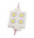 Módulo de 4 LEDs ABS Inyectado SMD5050 1,44W Blanco