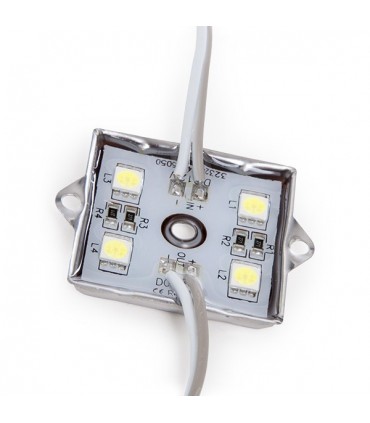 Módulo de 4 LEDs Aluminio SMD5050 1,44W
