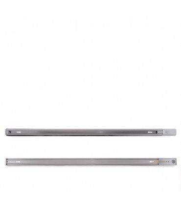 Carril para Focos de LEDs 1M Color Aluminio